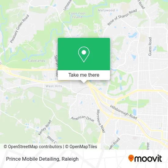 Prince Mobile Detailing map