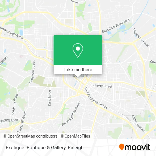 Exotique: Boutique & Gallery map
