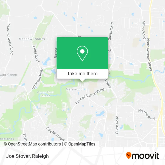 Joe Stover map