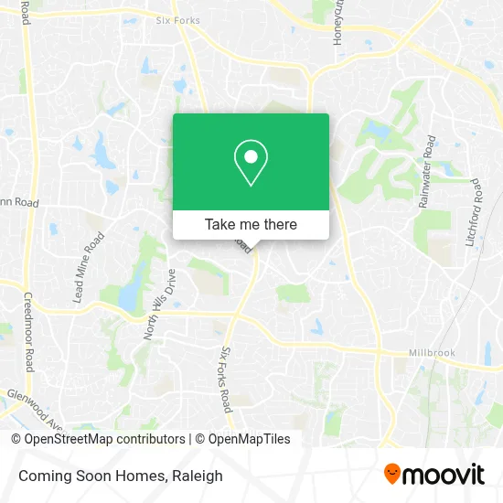 Coming Soon Homes map