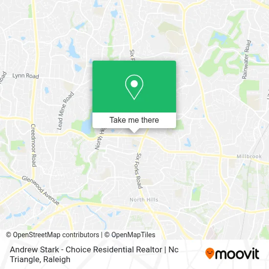 Andrew Stark - Choice Residential Realtor | Nc Triangle map