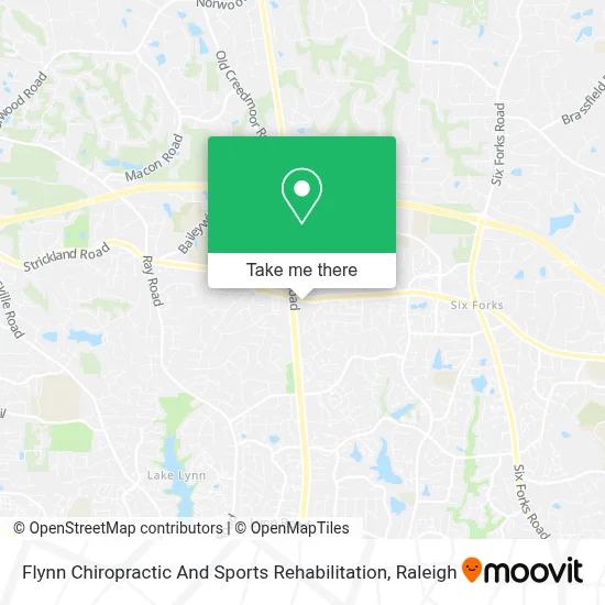 Flynn Chiropractic And Sports Rehabilitation map