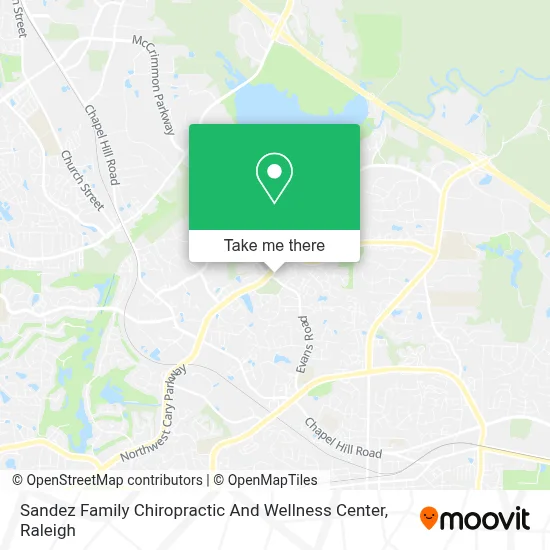 Sandez Family Chiropractic And Wellness Center map