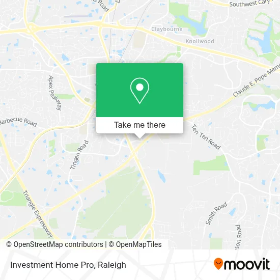 Investment Home Pro map