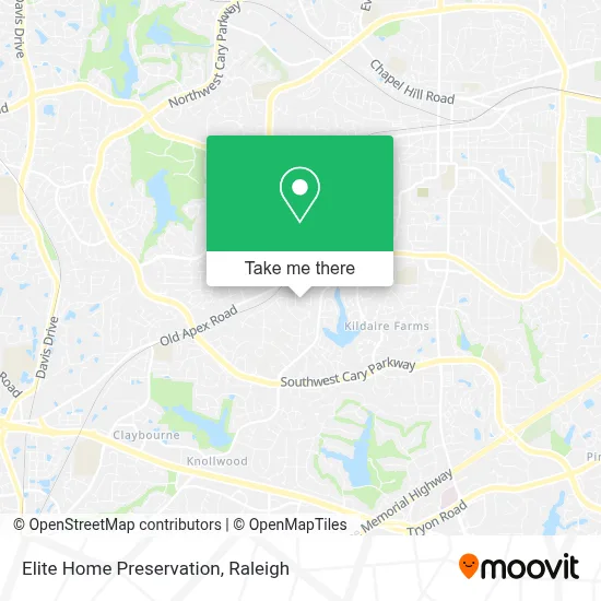 Elite Home Preservation map