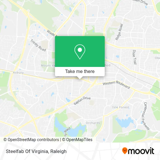 Steelfab Of Virginia map