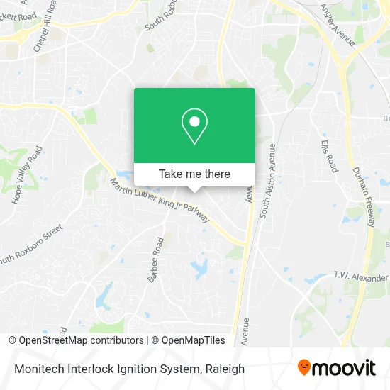 Monitech Interlock Ignition System map