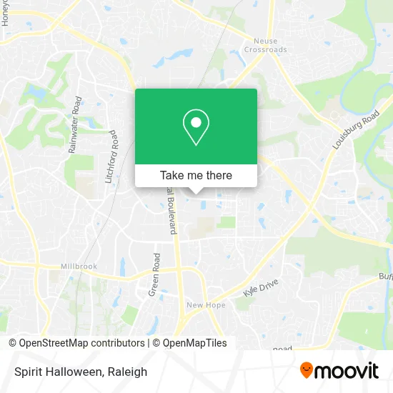 Spirit Halloween map