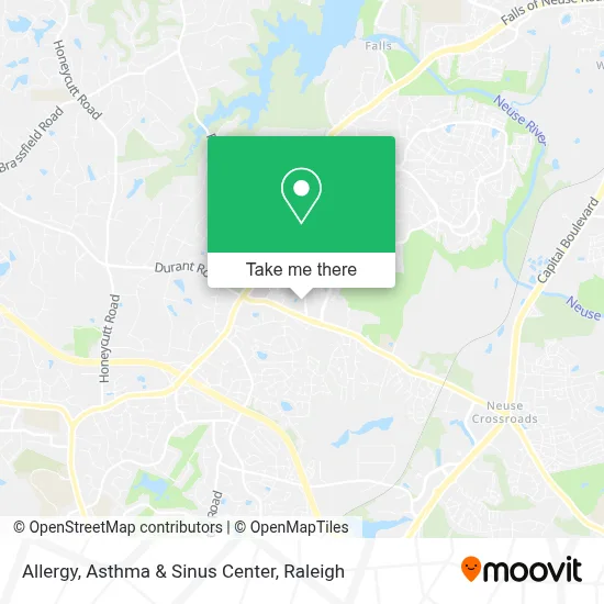 Allergy, Asthma & Sinus Center map