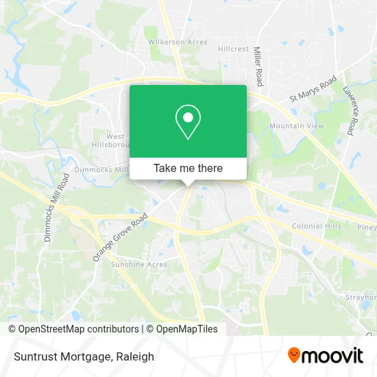 Suntrust Mortgage map