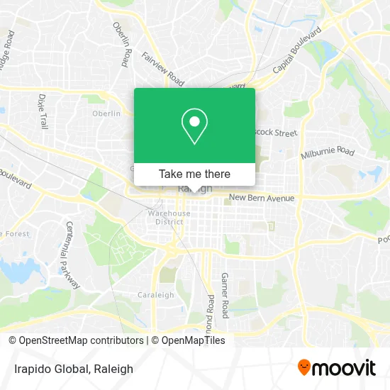 Irapido Global map