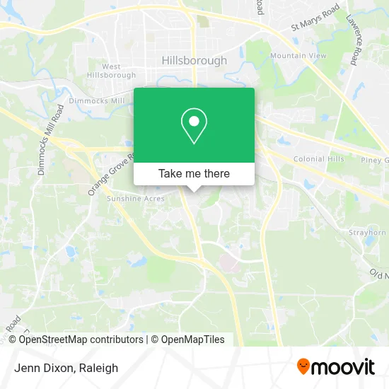 Jenn Dixon map