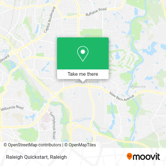 Raleigh Quickstart map