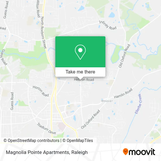 Magnolia Pointe Apartments map