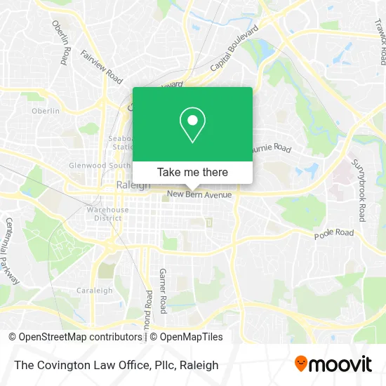 The Covington Law Office, Pllc map