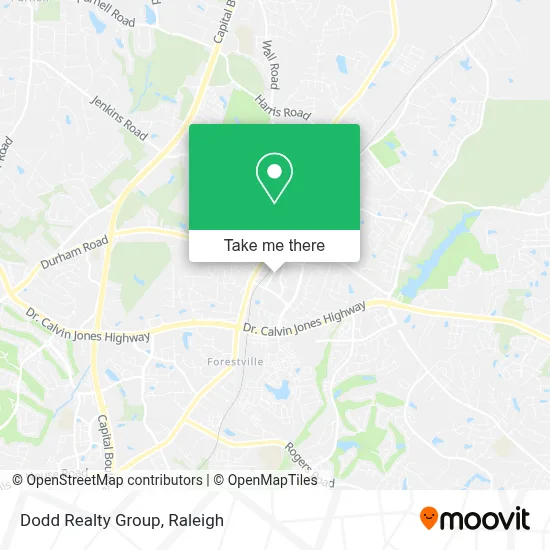 Mapa de Dodd Realty Group
