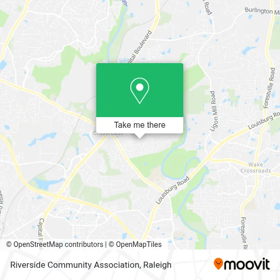 Riverside Community Association map