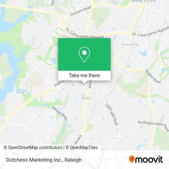 Dutchess Marketing Inc. map