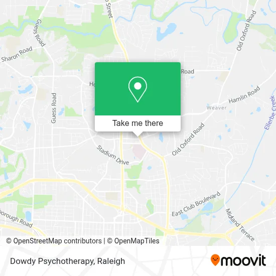 Dowdy Psychotherapy map