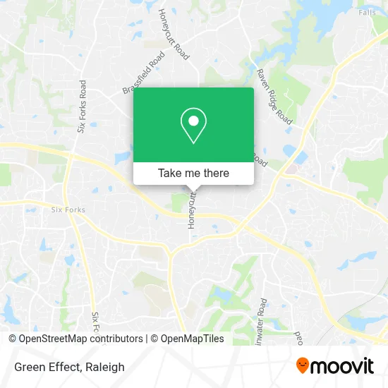 Green Effect map