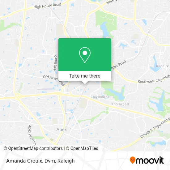 Amanda Groulx, Dvm map