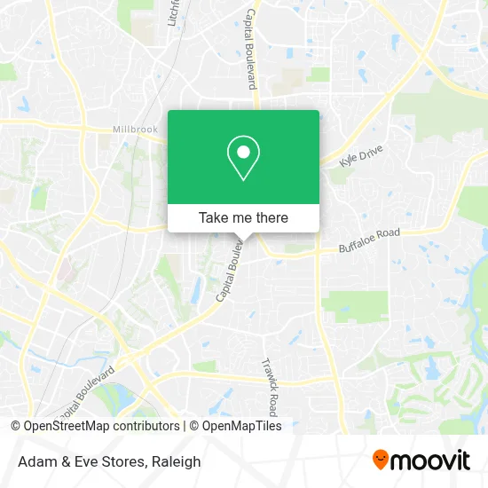Adam & Eve Stores map