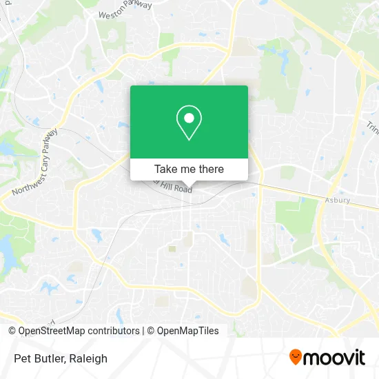 Pet Butler map