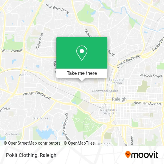 Pokit Clothing map