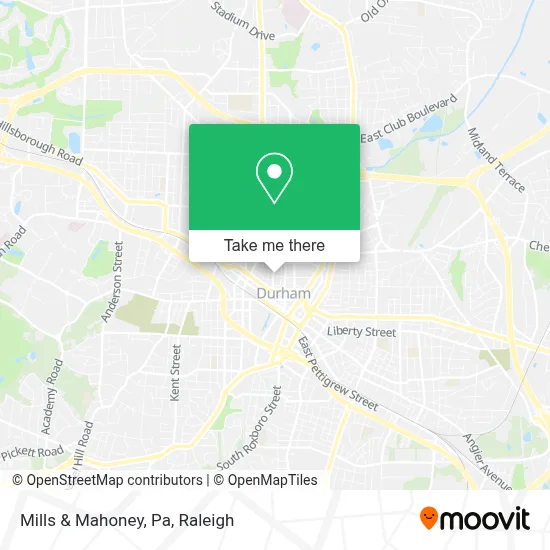 Mills & Mahoney, Pa map