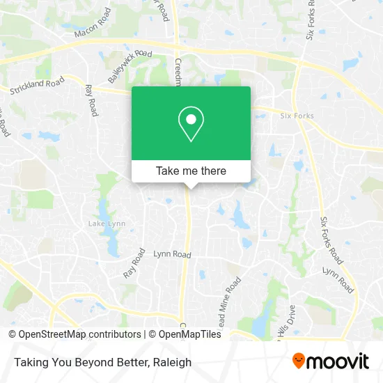 Taking You Beyond Better map