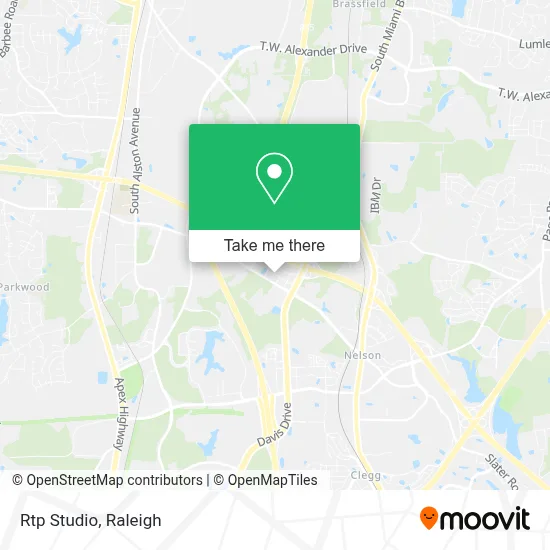 Rtp Studio map