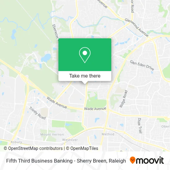 Fifth Third Business Banking - Sherry Breen map