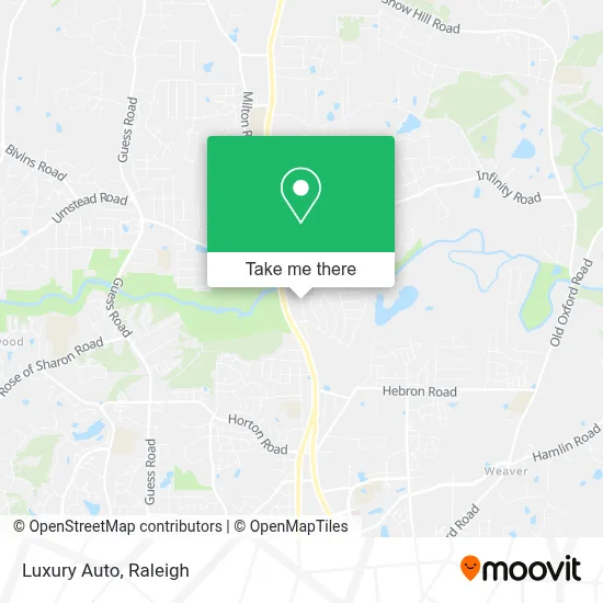 Luxury Auto map