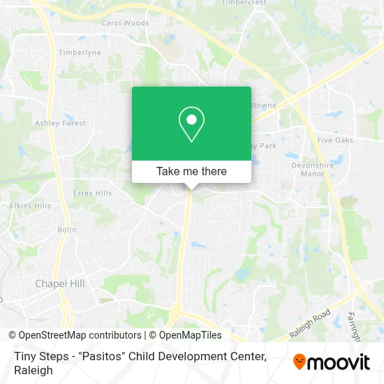 Tiny Steps - "Pasitos" Child Development Center map