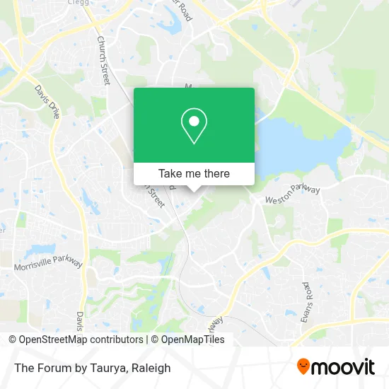 The Forum by Taurya map