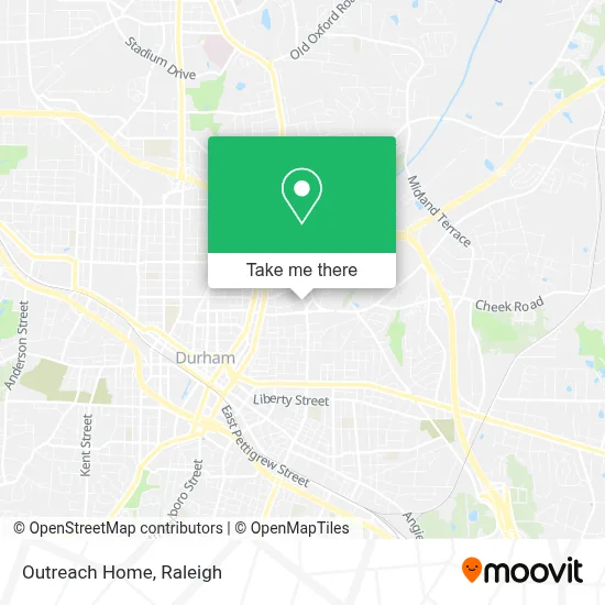 Outreach Home map