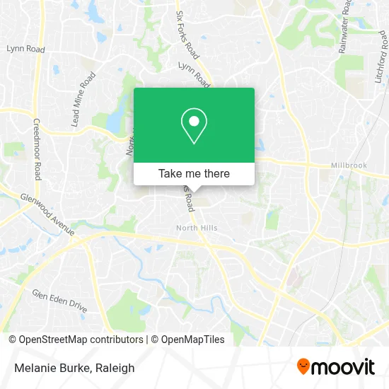 Melanie Burke map