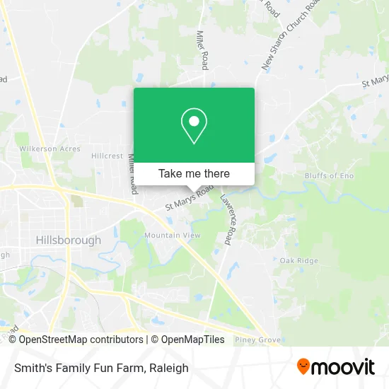 Smith's Family Fun Farm map
