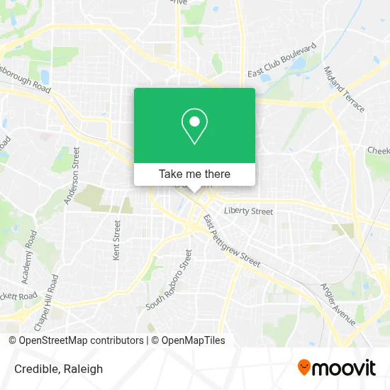Credible map