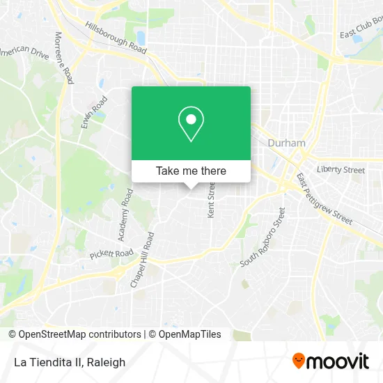 La Tiendita II map