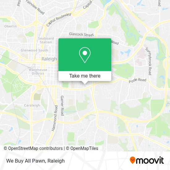 We Buy All Pawn map