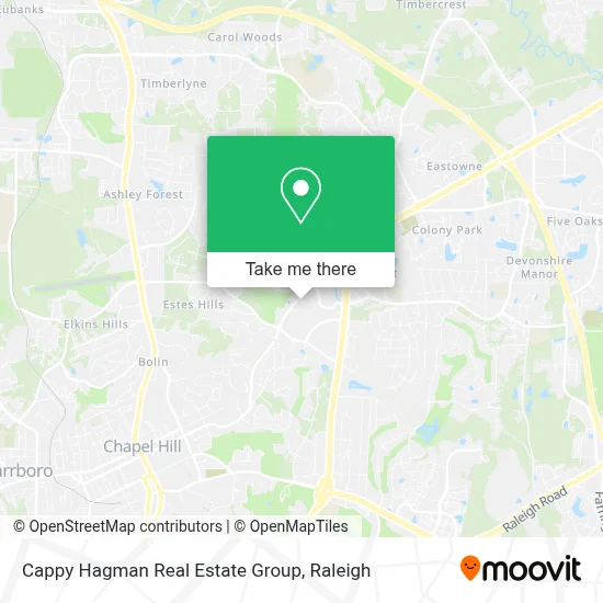 Cappy Hagman Real Estate Group map
