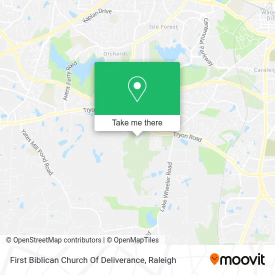 First Biblican Church Of Deliverance map