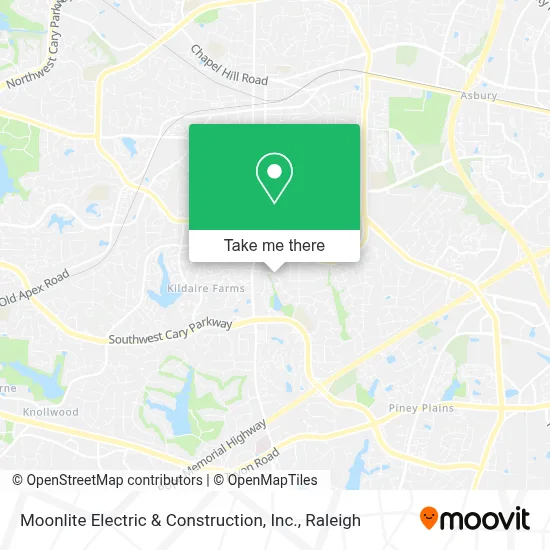 Moonlite Electric & Construction, Inc. map