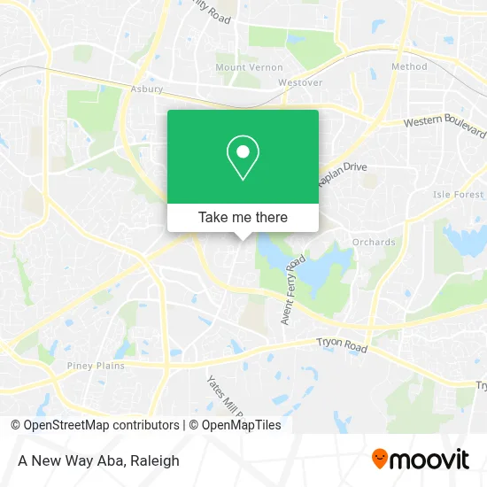 A New Way Aba map