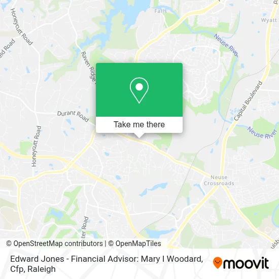 Edward Jones - Financial Advisor: Mary I Woodard, Cfp map