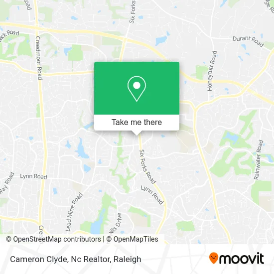Cameron Clyde, Nc Realtor map