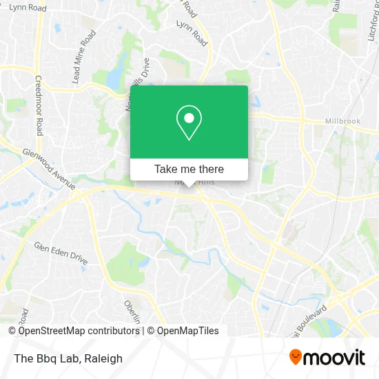 The Bbq Lab map