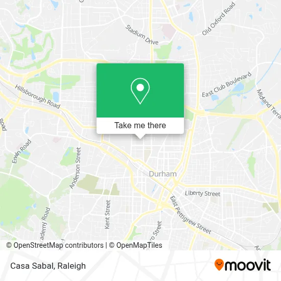Casa Sabal map