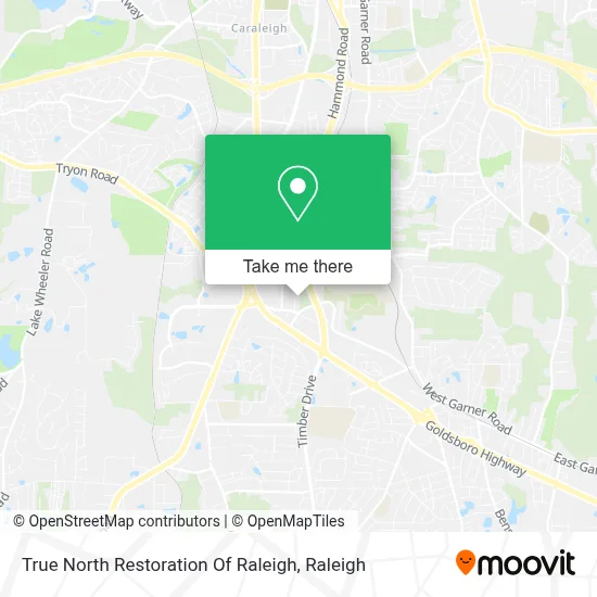 True North Restoration Of Raleigh map